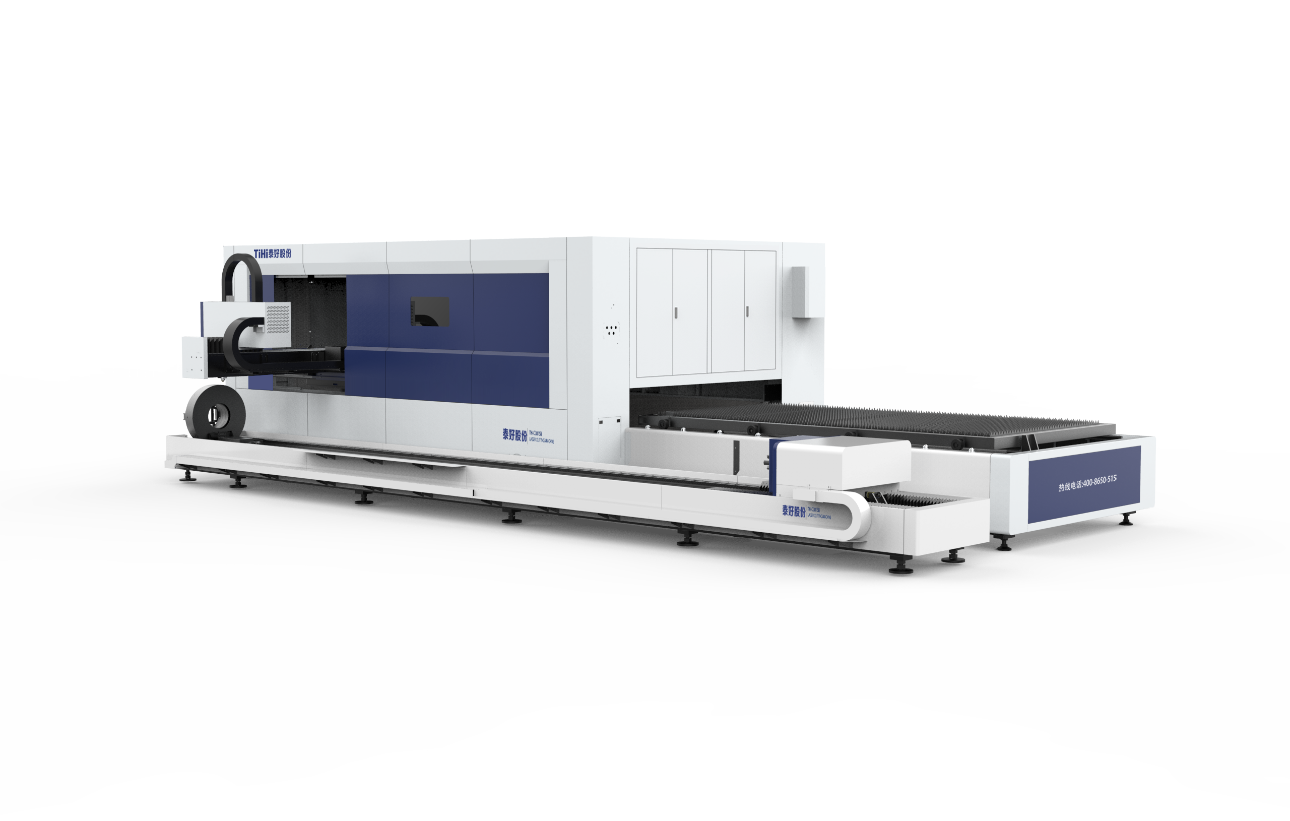 Máquina de corte a laser de fibra cnc de uso duplo para tubos e folhas de alumínio