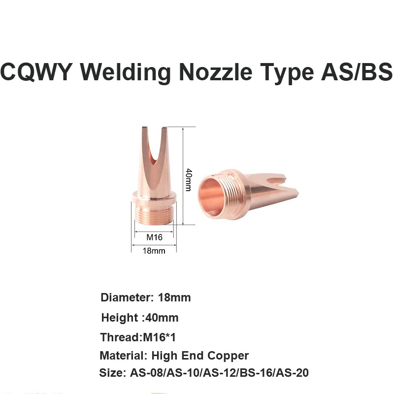 Bocal de soldagem CQWY tipo AS/BS