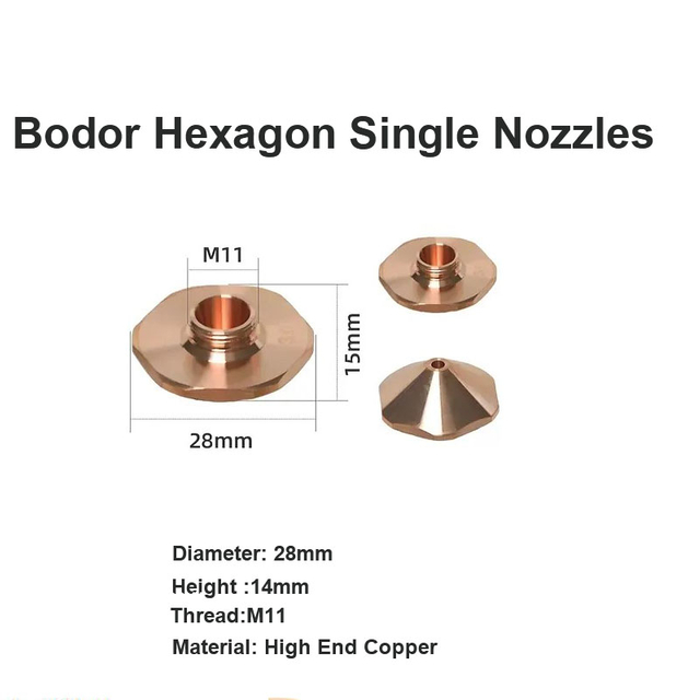 Bodor Hexágono Único Bicos D28