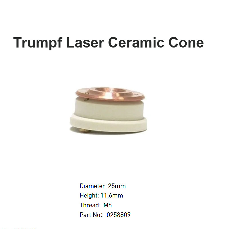 Cone Cerâmico Laser Trumpf D25mm H11.6mm
