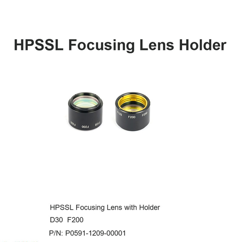 Suporte de lente de foco HPSSL D30 F200