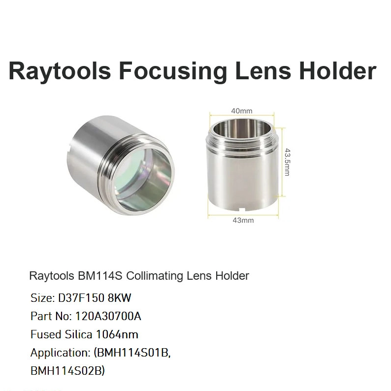 Suporte de lente de colimação Raytools BM114S D37 F150 8KW