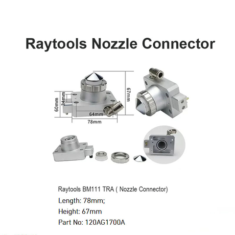 Conector de bico Raytools para BM111 TRA
