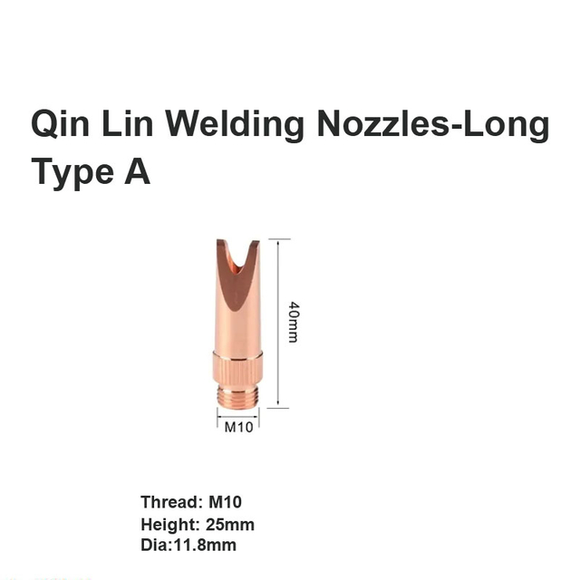 Bicos de soldagem Qin Lin - longos tipo A
