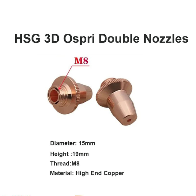 Bicos duplos HSG 3D Ospri 