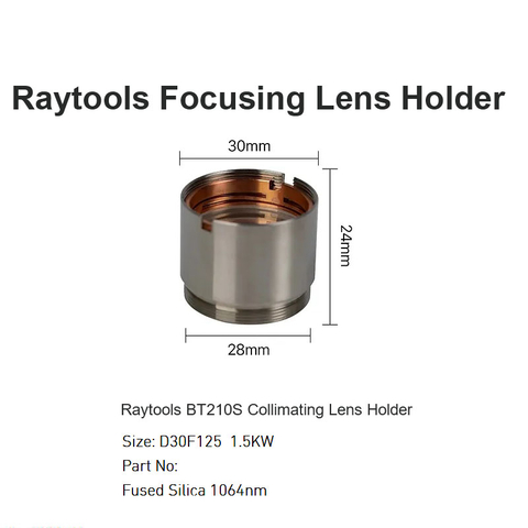 Suporte de lente de colimação Raytools BT210S D30 F125