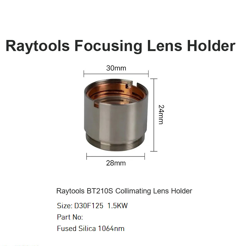 Suporte de lente de colimação Raytools BT210S D30 F125