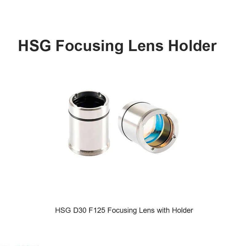 Lente de foco HSG D30 F125 com suporte -