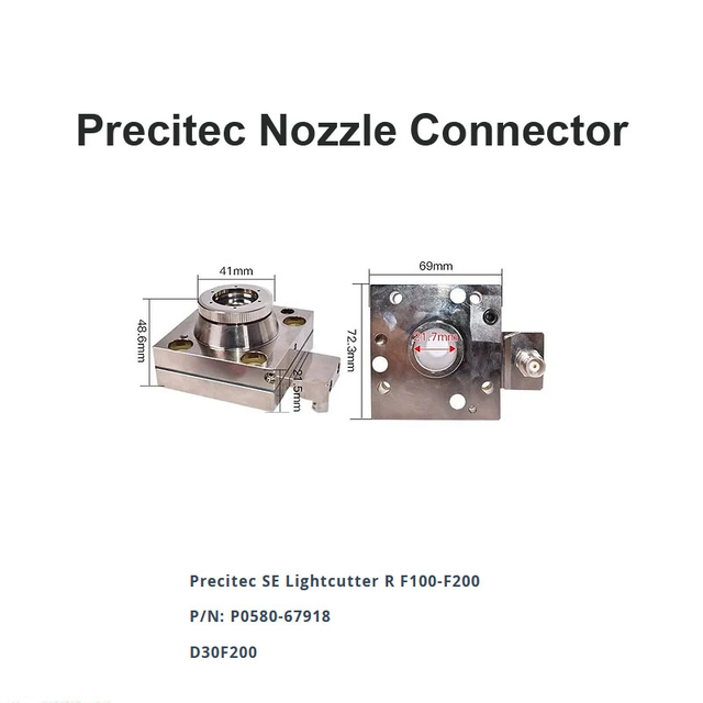 Cortador de luz Precitec SE D30 F200