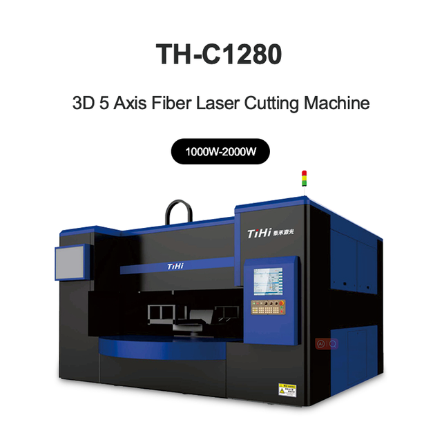 Máquina de corte a laser de fibra de 5 eixos 3D para peças automotivas