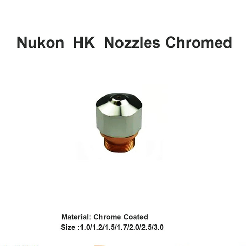 Bicos Nukon HK cromados