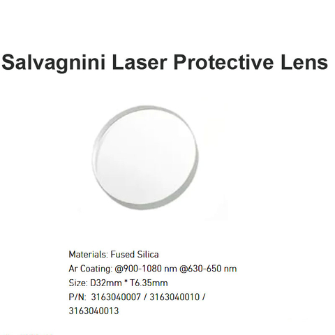 Lente protetora a laser Salvagnini D32 *T6,35mm