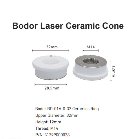 Cone Cerâmico Laser Bodor D32mm