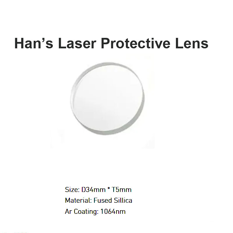 Lente protetora a laser Han D34mm