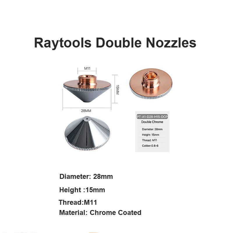 Bicos Duplos Raytools PT-A1-D28-H15-DCP