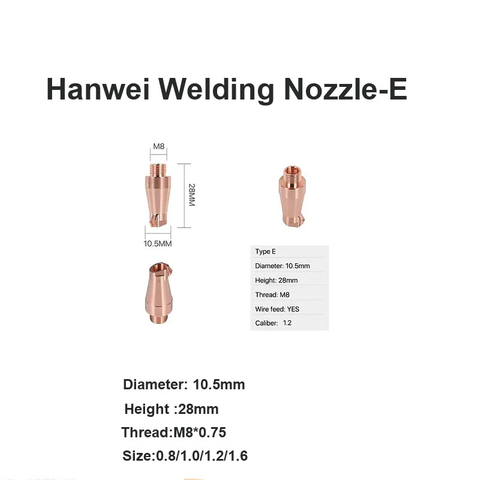 Bocal de soldagem Hanwei-E