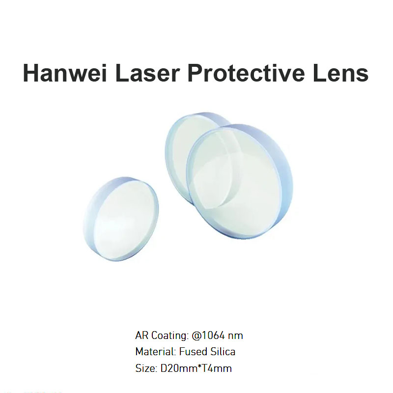 Lente protetora a laser Hanwei D20 *T4mm