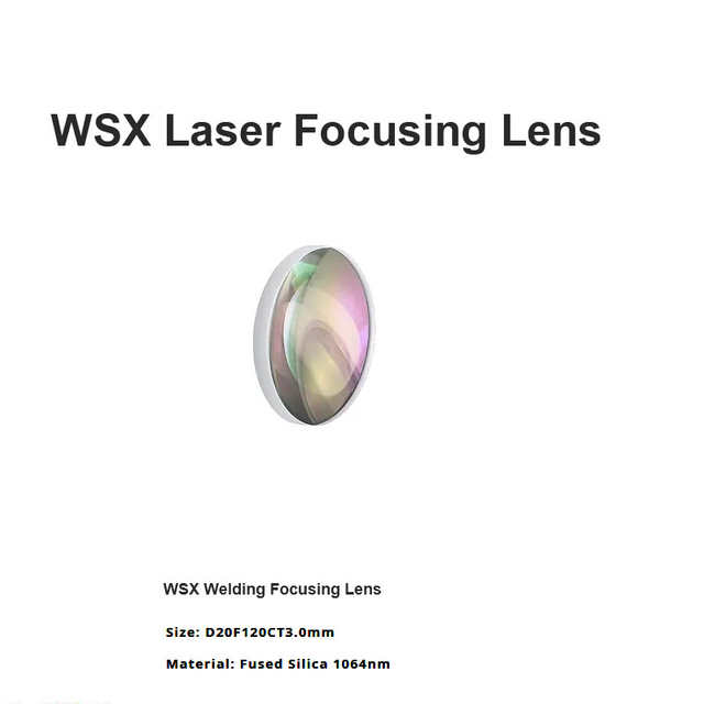 Lente de foco de soldagem WSX D20 F120 