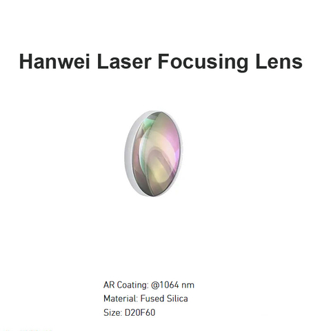 Lente de foco a laser Hanwei D20 F60