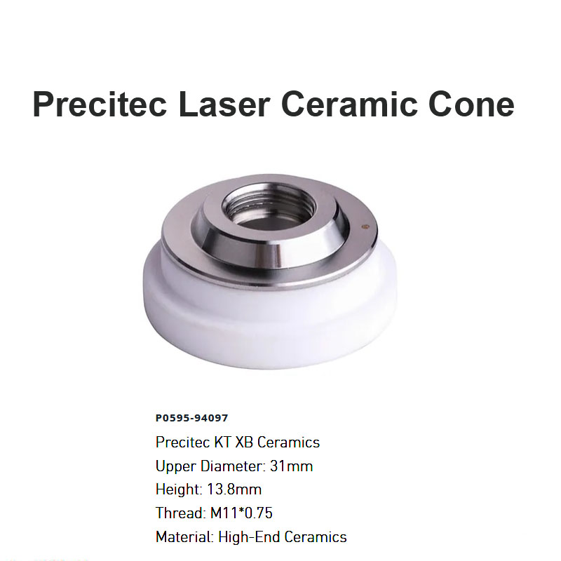 Cone Cerâmico Laser Precitec D31 H13,8mm 