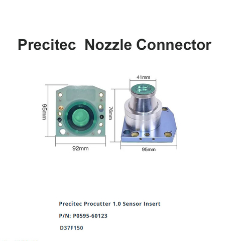 Conector do bico laser Precitec Procutter D37 F150