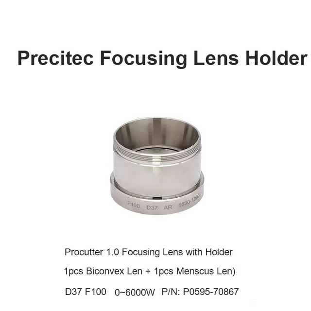 Suporte para lente de foco Precitec Procutter 1.0 D37 F100-