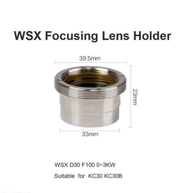 Suporte de lente de foco WSX D30 F100 0 ~ 3KW