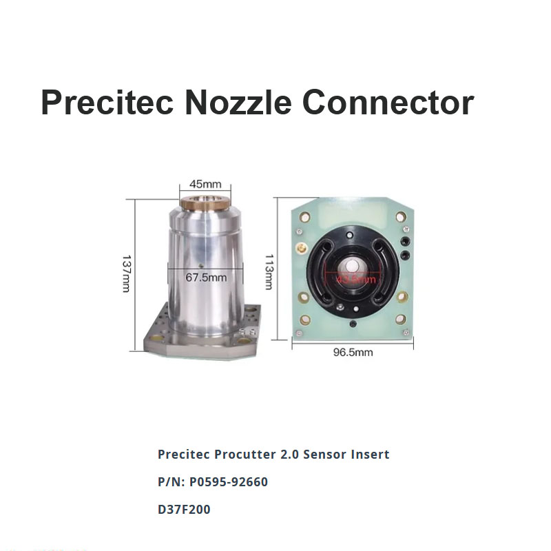Conector de bico Precitec Procutter 2.0 D37 F200