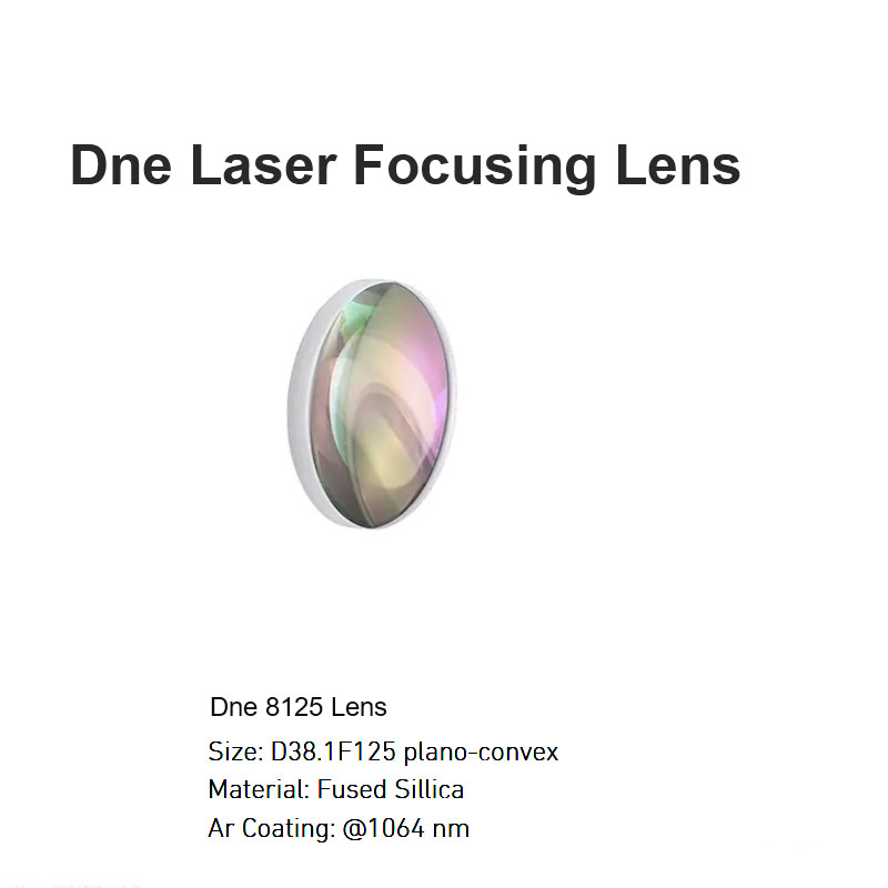 Lente de foco a laser Dne D38.1 F125 