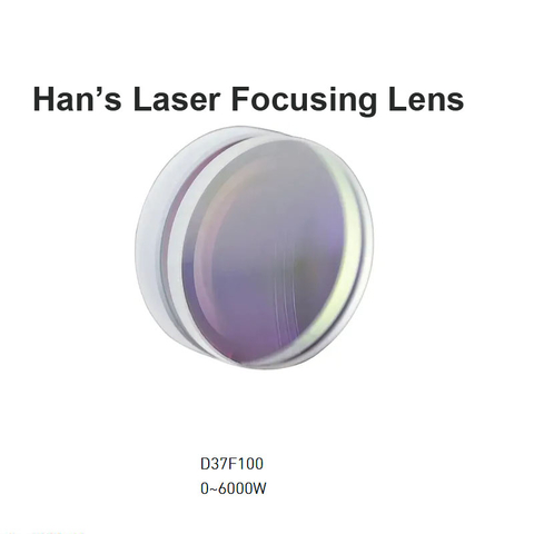 Lente de foco a laser Han D37 F100
