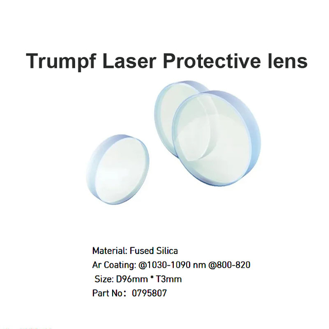 Lente protetora laser Trumpf D96 *T3mm