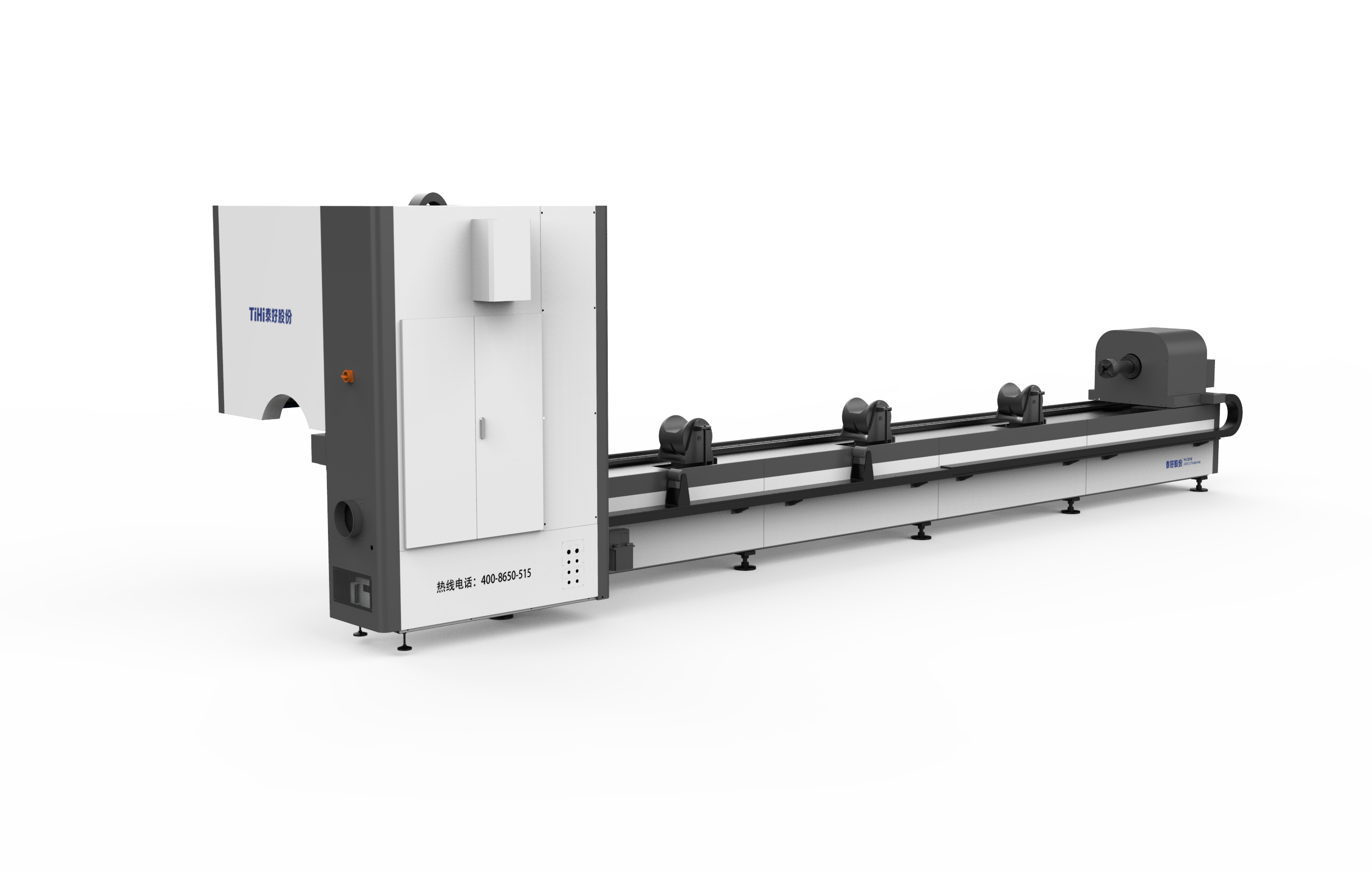 Cortador a laser de fibra de tubo duplo com design personalizado