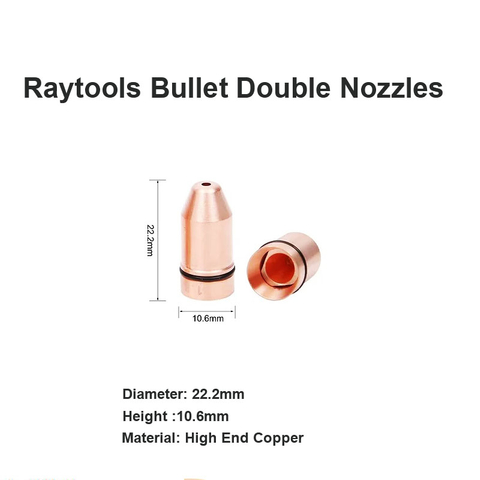 Bicos Duplos Bullet Raytools 