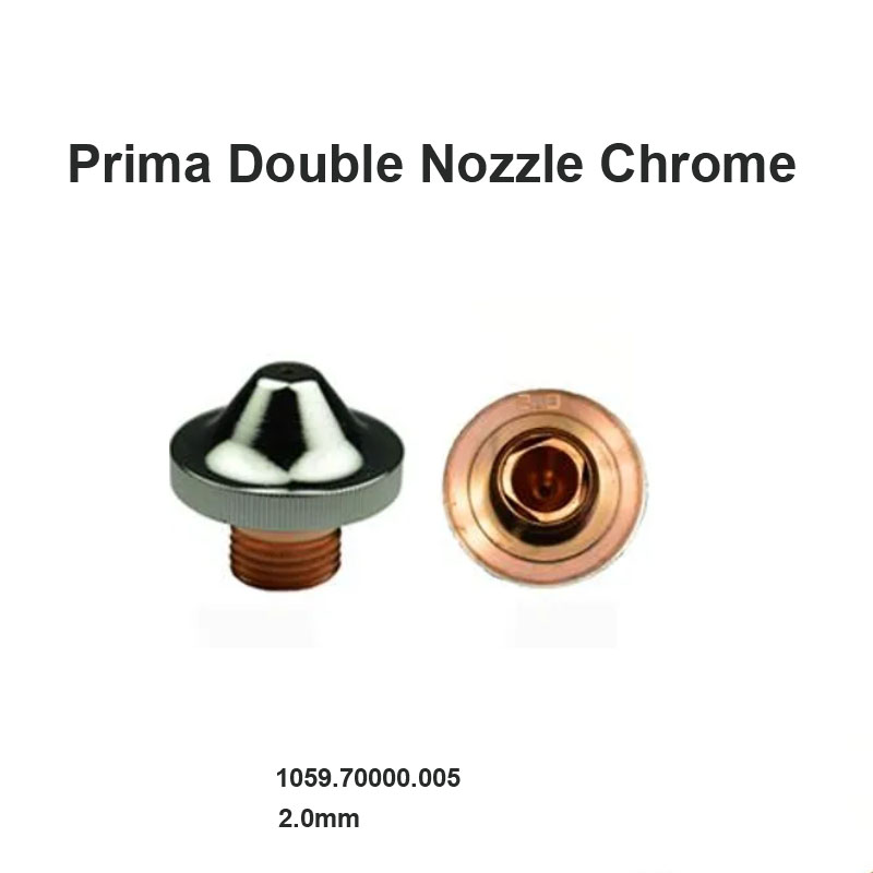 Prima Bico Duplo Cromado 2.0mm