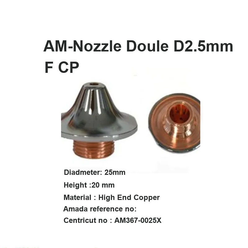 Bico AM Duplo D2.5mm F CP