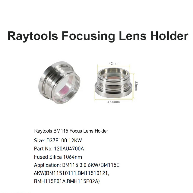 Suporte de lente de foco Raytools BM115 D37 F100 12kw
