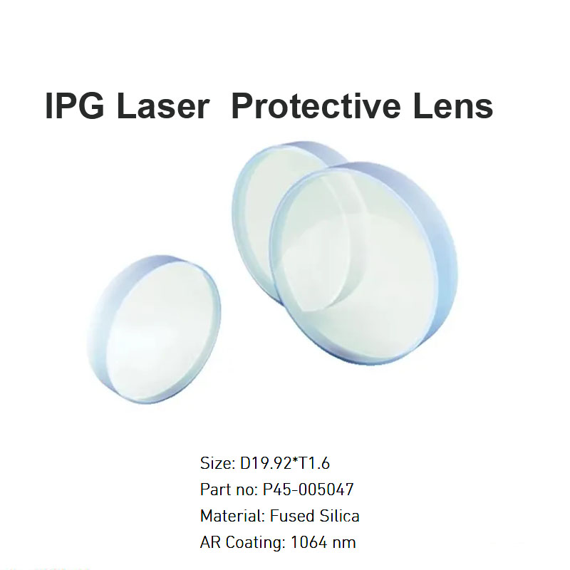 Lente protetora a laser IPG D19.92* T1.6mm
