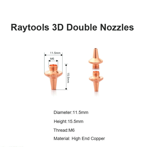 Bicos duplos 3D Raytools 