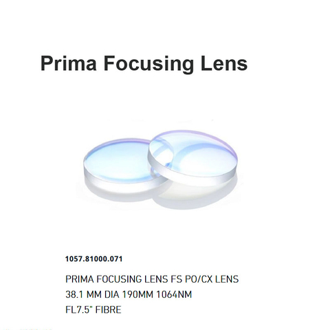 Lente de foco Prima D190mm