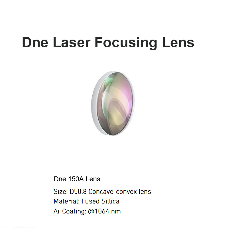 Lente de foco a laser Dne D50.8 Lente côncava-convexa