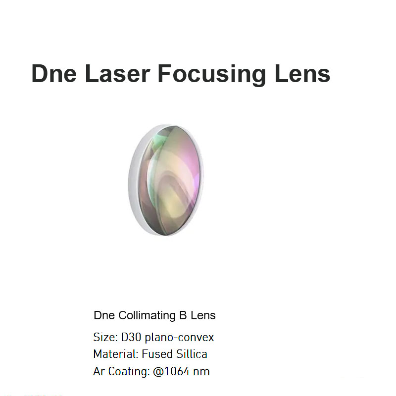 Lente de foco a laser Dne D30 Plano-convexa