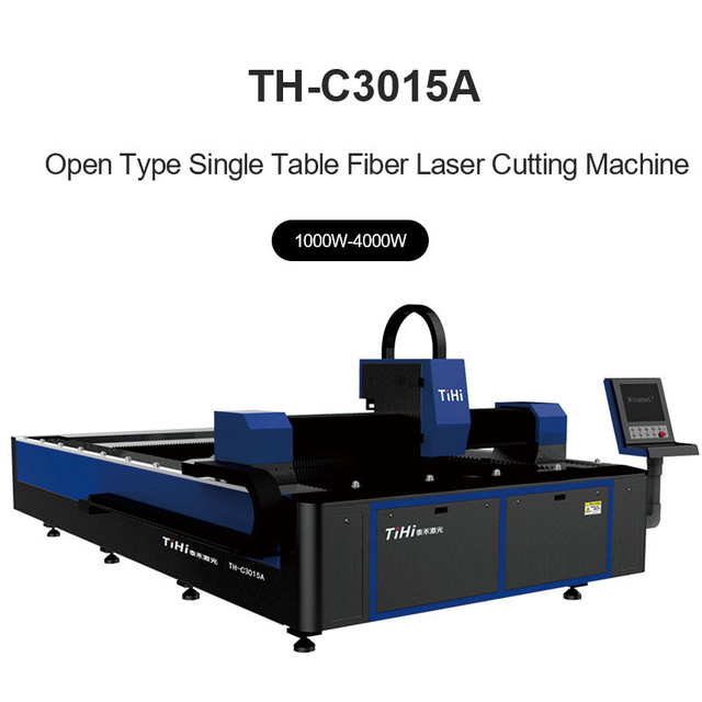 Máquina de corte a laser de fibra de plataforma única tipo aberto TH-C3015A /TH-C4020A/TH-C6020A/TH-C8025A/TH-C12025A