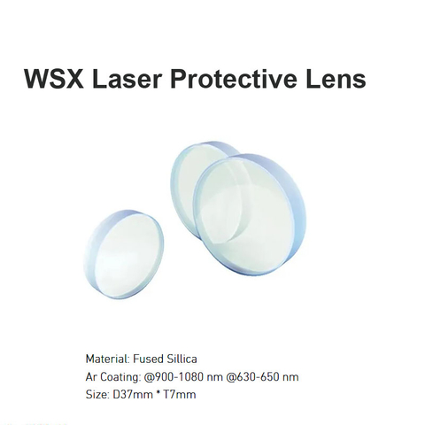 Lente protetora laser WSX D37 *T7mm