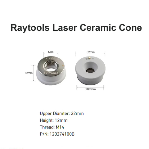 Cone Cerâmico Laser Raytools D32mm