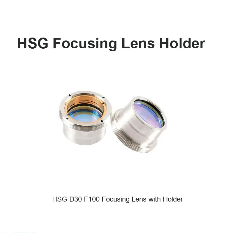 Lente de foco HSG D30 F100 com suporte