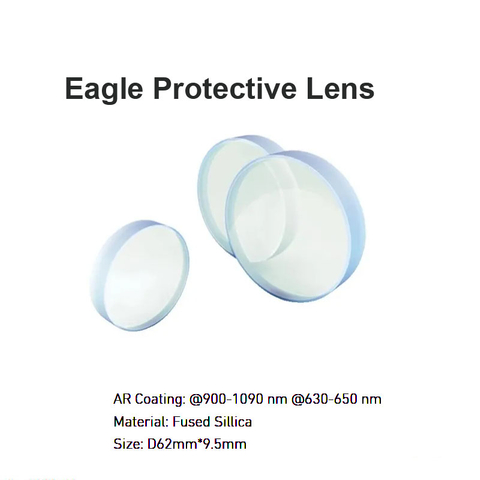 Lente protetora Eagle D62 * 9,5 mm