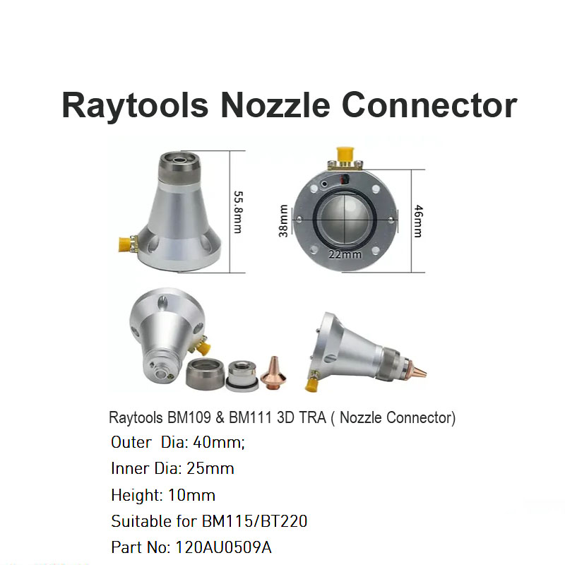 Conector de bico Raytools para BM109 e BM111 3D TRA