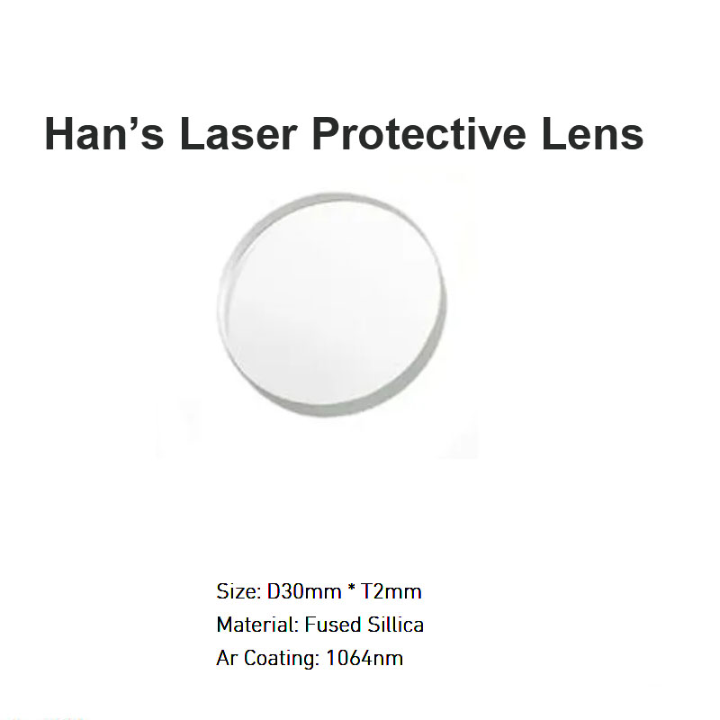 Lente protetora a laser Han's D30 *T2mm