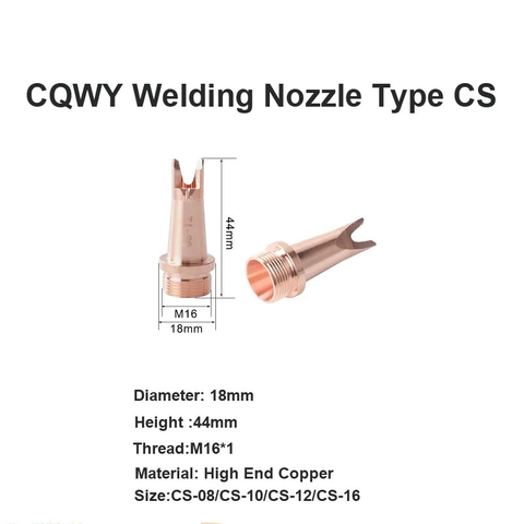 Bocal de soldagem CQWY tipo CS