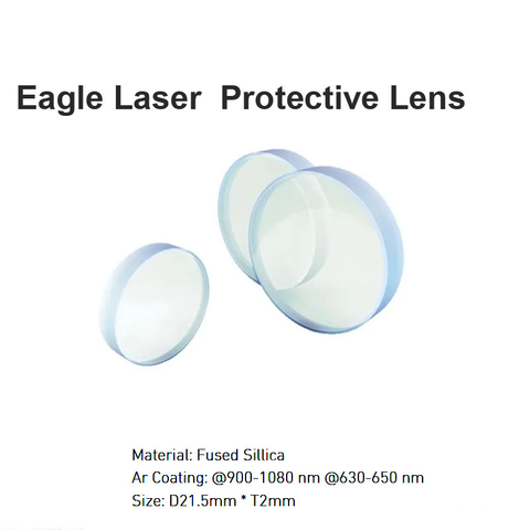 Lente protetora laser Eagle D21.5 *T2mm 